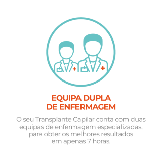 Icones Vantagens MediCapilar dupla enfermagem descrição